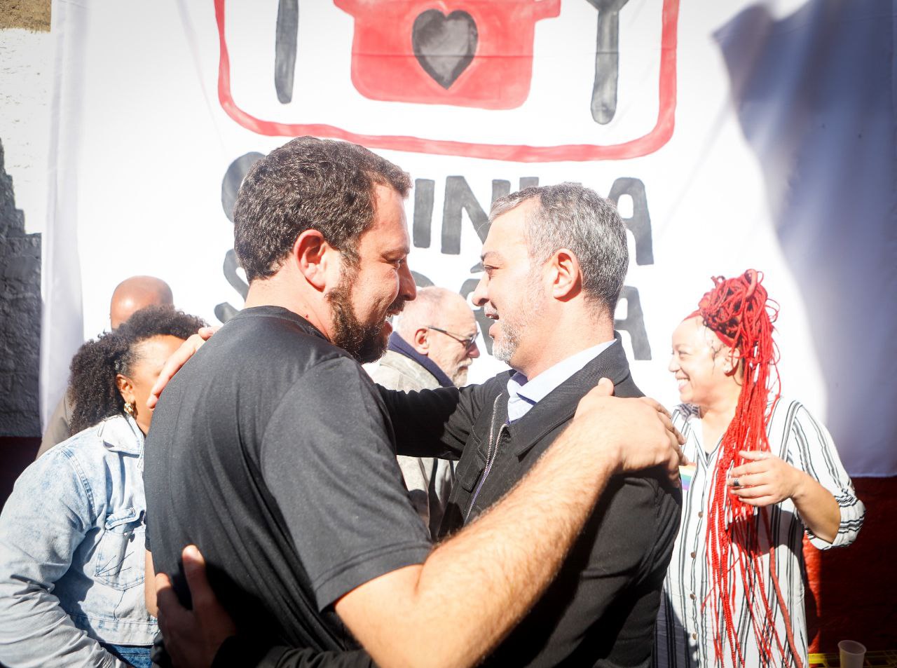 Boulos é recebido em Porto Alegre e defende unidade política para vencer as eleições