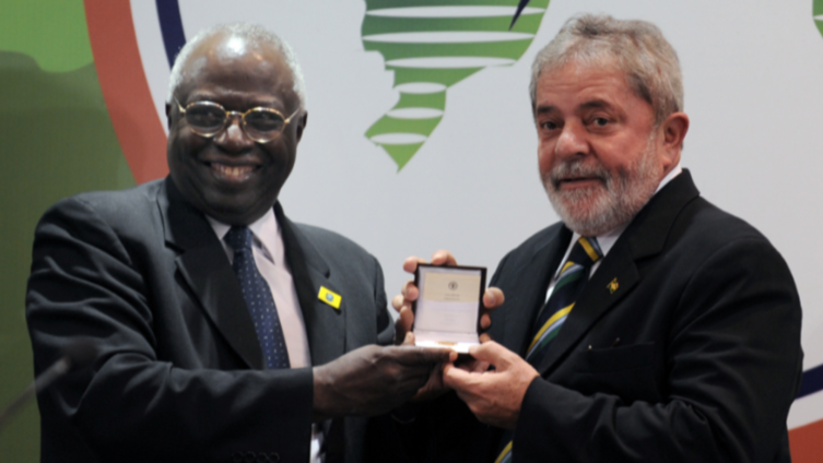 Lula é campeão mundial contra a fome, lembra Edegar