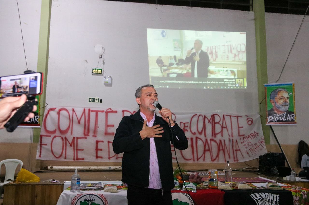 Comitês Populares de Lutas são inaugurados com a presença de Edegar Pretto, em Porto Alegre