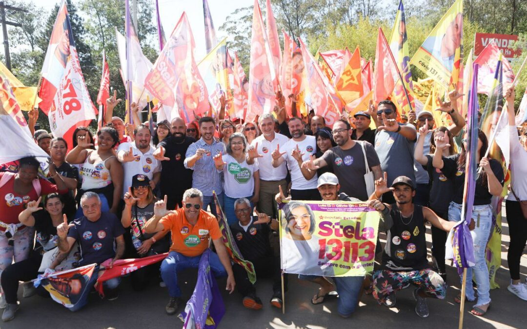 Edegar Pretto participa de ato contra instalação de pedágio na ERS-118