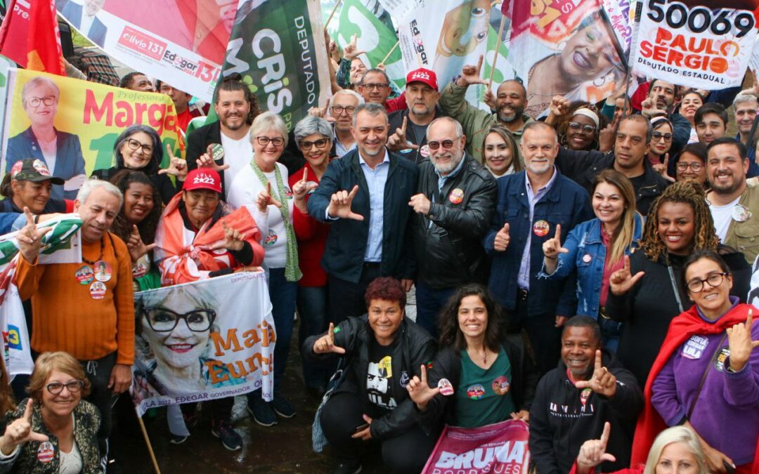 Edegar e Ruas se mobilizam com apoiadores e destacam projeto de oportunidades para o RS