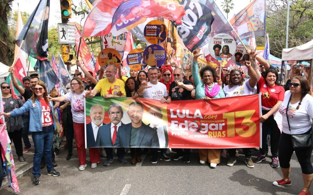 Ritmo intenso nas agendas de domingo do candidato Edegar Pretto  