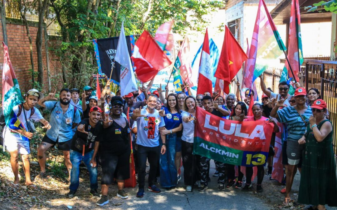 Edegar Pretto intensifica diálogo com a  população para virar votos para Lula