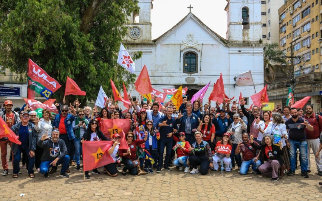 Edegar Pretto cumpre agendas em Rio Grande e Pelotas em apoio a Lula