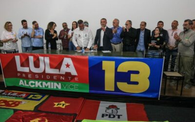 Em ato suprapartidário, Edegar Pretto destaca importância da união para eleger Lula presidente