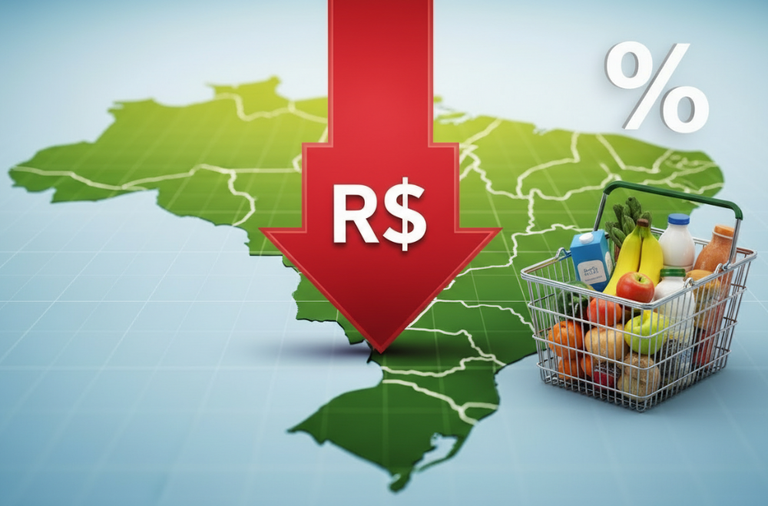 Cesta básica de alimentos: todas as capitais brasileiras apresentaram queda no preço no segundo semestre de 2025