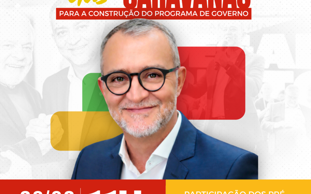 Lançamento das Caravanas: Edegar Pretto inicia construção participativa do Programa de Governo para o Rio Grande do Sul