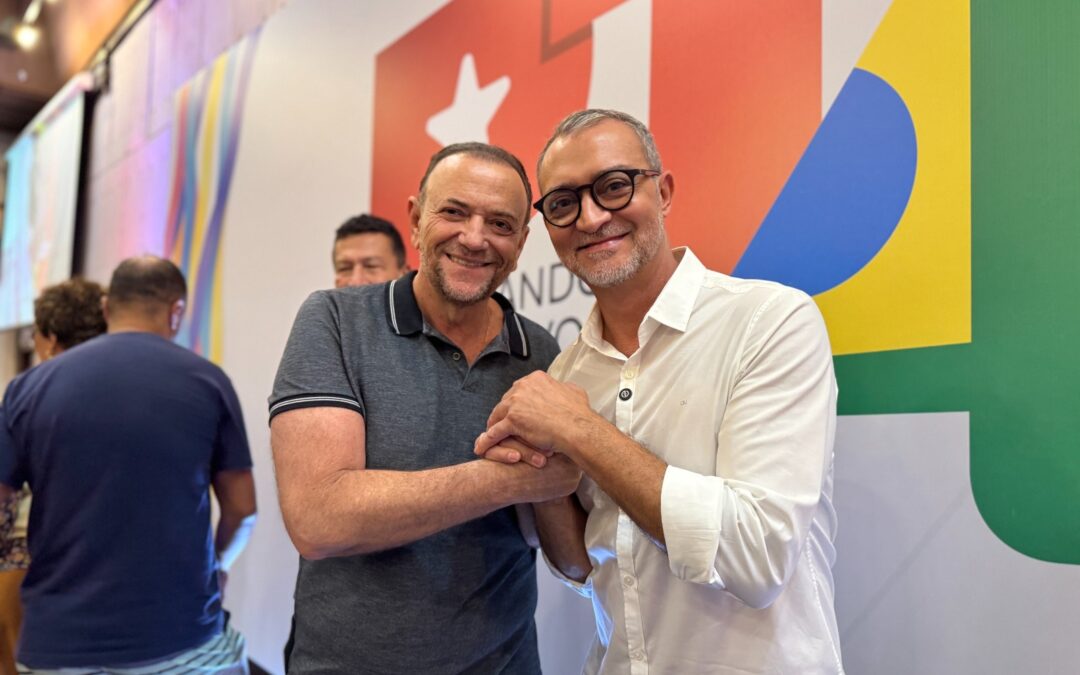 Edegar Pretto debate futuro do Brasil e estratégias eleitorais em aniversário de 46 anos do PT com presidente Lula em Salvador