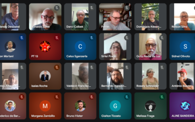 Coordenadores da pré-campanha ao Governo do RS e Senado se reúnem com Regionais do PT e definem estratégias para Caravanas de Construção do Programa de Governo