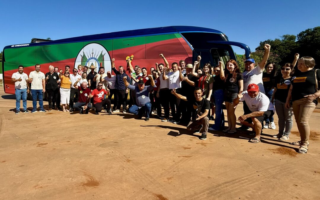 Caravana ‘Levanta Rio Grande’ inicia em Miraguaí, berço de Edegar Pretto, reafirmando o compromisso com todas as regiões do RS