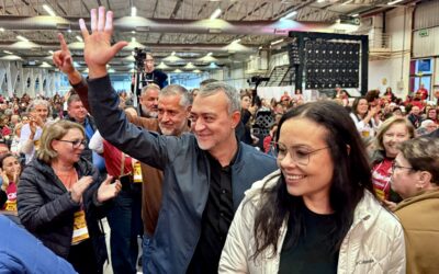 Edegar Pretto e Juliana Brizola prestigiam Congresso Estadual do CPERS que debate os desafios do ensino 