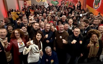 Com Boulos, Lupi, Pimenta e Manuela, Edegar lança pré-campanha de Lula no RS