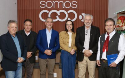 Edegar Pretto e Juliana Brizola exaltam a importância de cooperativas para desenvolvimento do Rio Grande do Sul