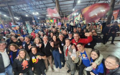 Em Palmeira das Missões, Edegar e Juliana reforçam o compromisso com o desenvolvimento do Rio Grande
