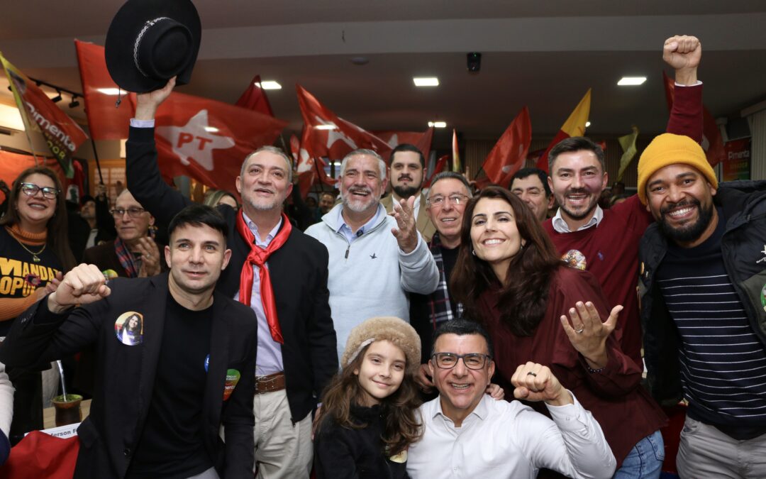 Edegar, Manuela e Pimenta dão a largada na pré-campanha de Lula na fronteira oeste 