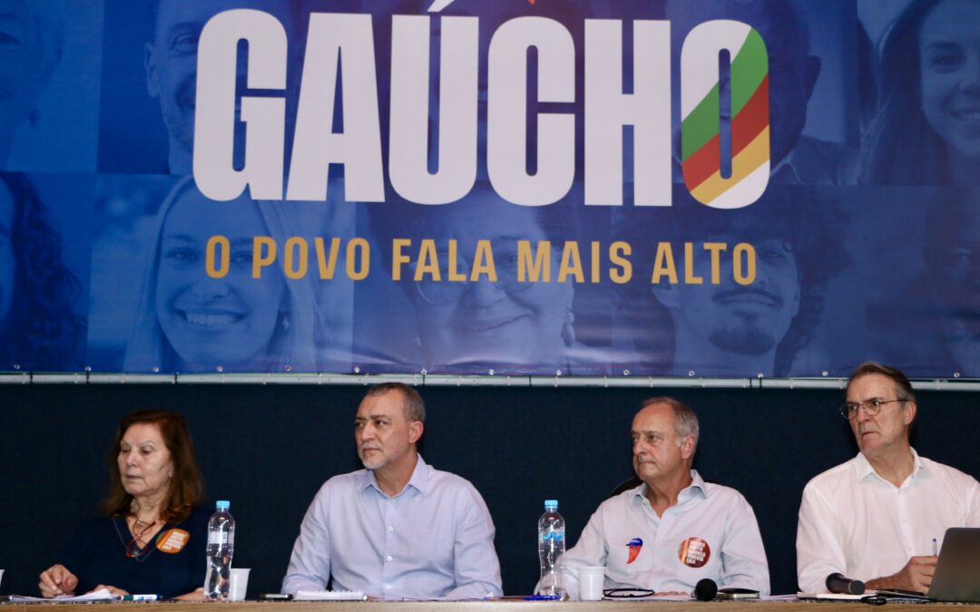 Edegar afirma que programa de governo garante um novo projeto de desenvolvimento para o RS