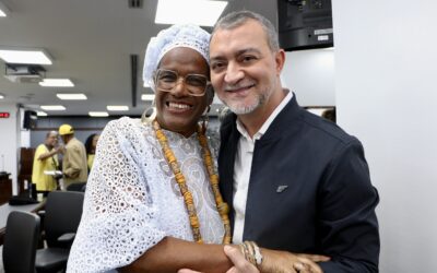 Edegar Pretto prestigia posse do Movimento Negro Unificado no Rio Grande do Sul