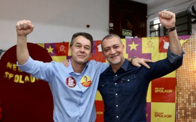 Edegar Pretto participa de lançamento da candidatura de Nelson Spolaor em Sapiranga