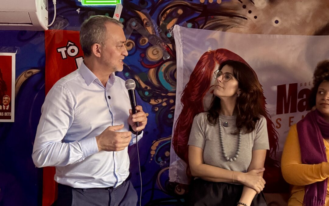 Edegar Pretto e Manuela D’Ávila lançam Caravana das Mulheres pelo Rio Grande para apresentar medidas de combate aos feminicídios no RS