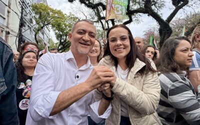 Juliana Brizola e Edegar Pretto dão a largada e garantem que vão mudar o RS