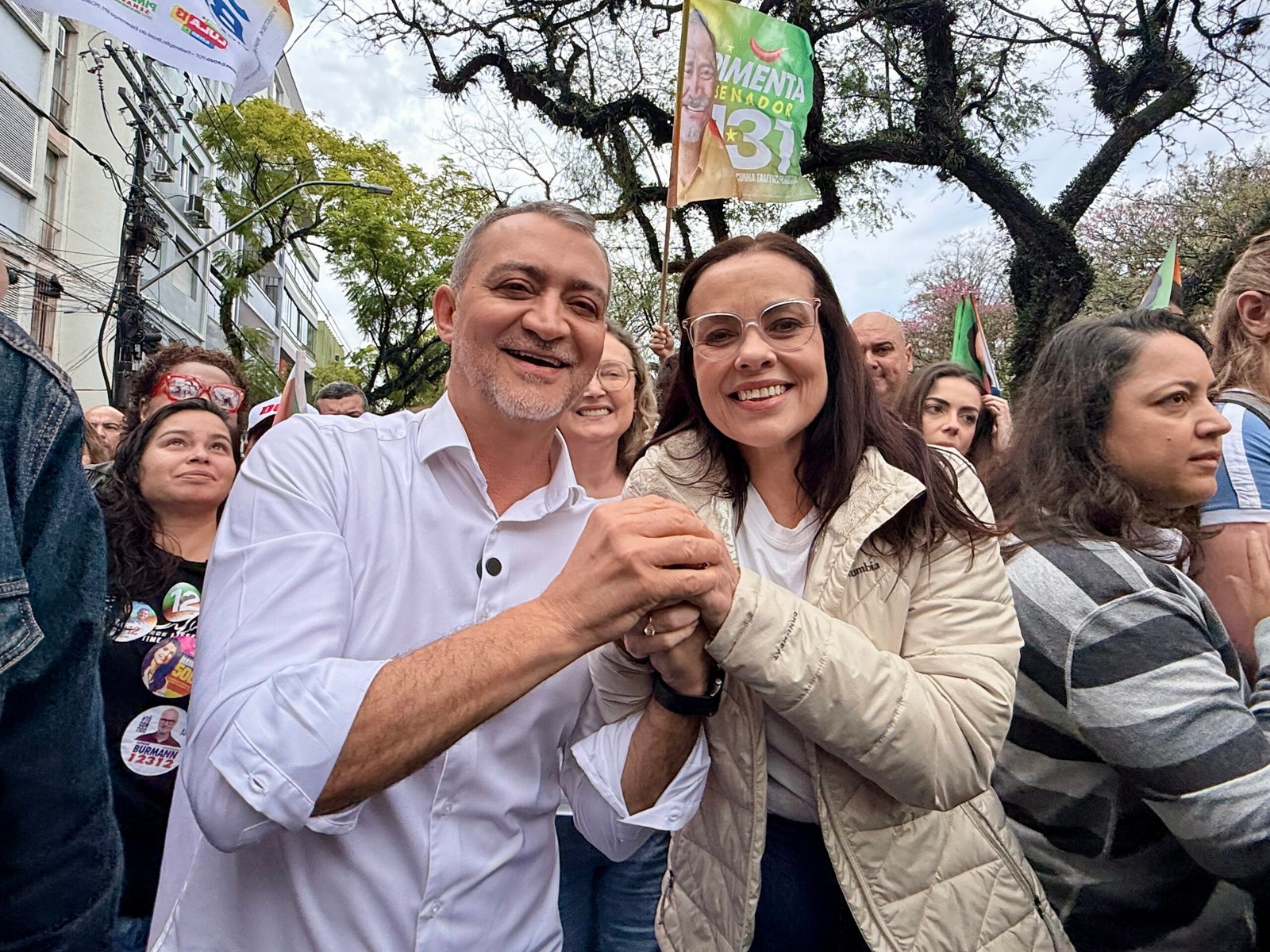 Juliana Brizola e Edegar Pretto dão a largada e garantem que vão mudar o RS