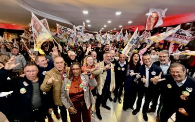 Em São Lourenço do Sul, Edegar Pretto aponta ações para o Estado enfrentar a crise climática 