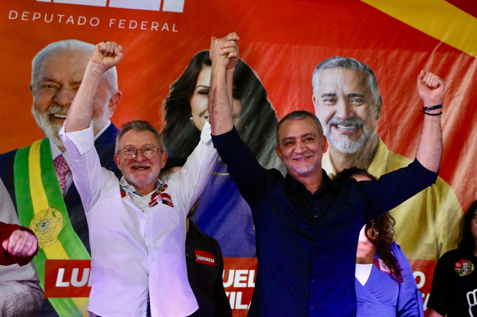 Em São Leopoldo, Edegar participa de lançamento de Ary Vanazzi a deputado federal 