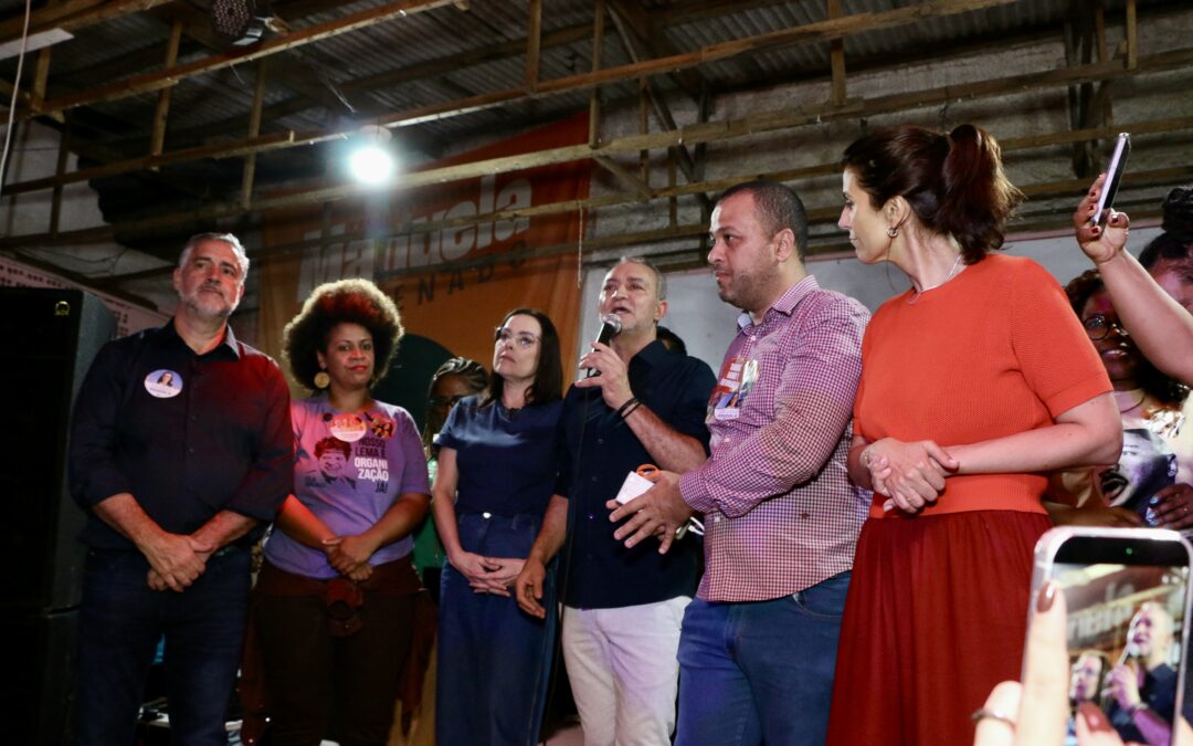Edegar Pretto e Juliana Brizola assumem compromisso com a pauta antirracista no RS 