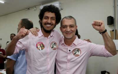 Em Porto Alegre, Edegar Pretto participa de lançamento da pré-candidatura de Brunno Mattos