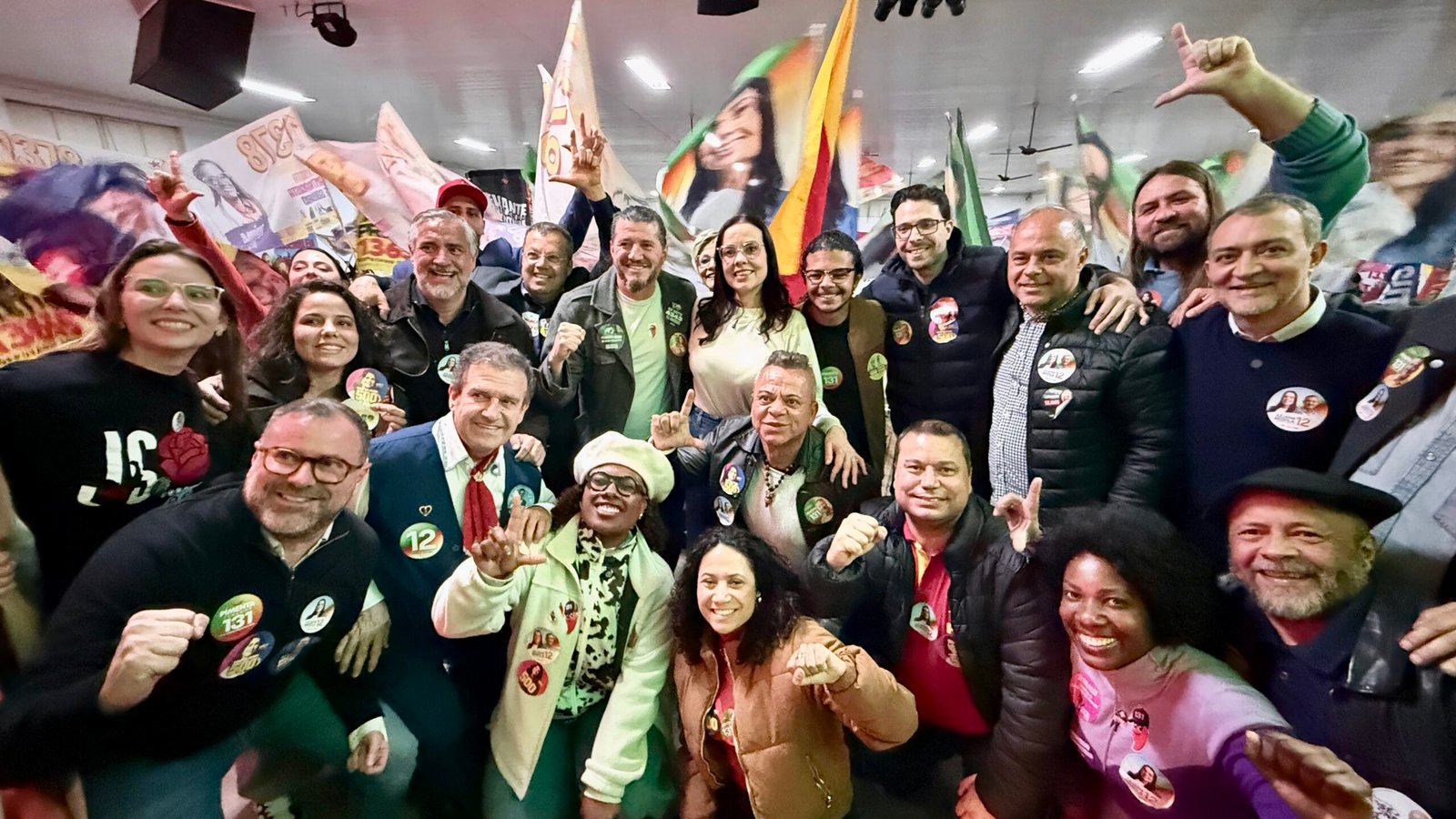 Coligação com o Povo reúne dezenas de militantes em Canoas